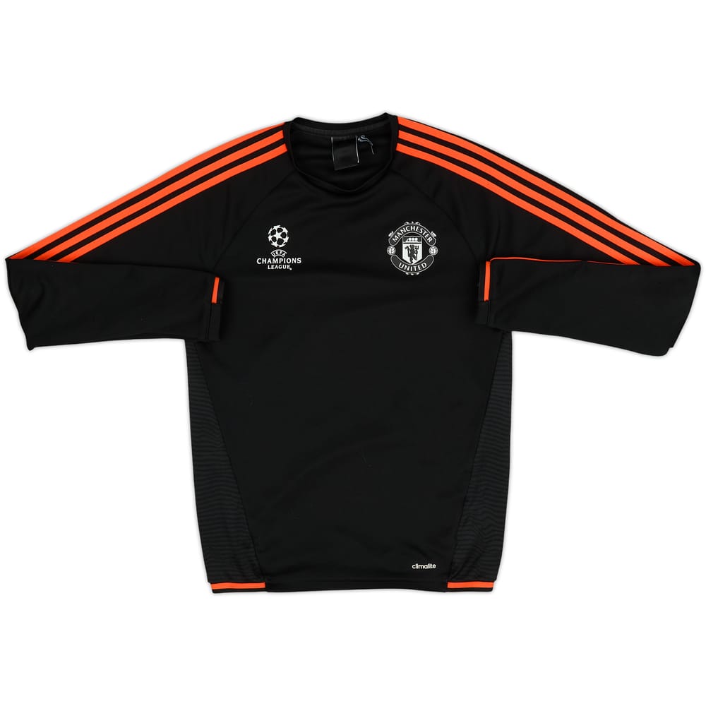 2015-16 Manchester United adidas CL Sweat Top - 8/10 - (S)