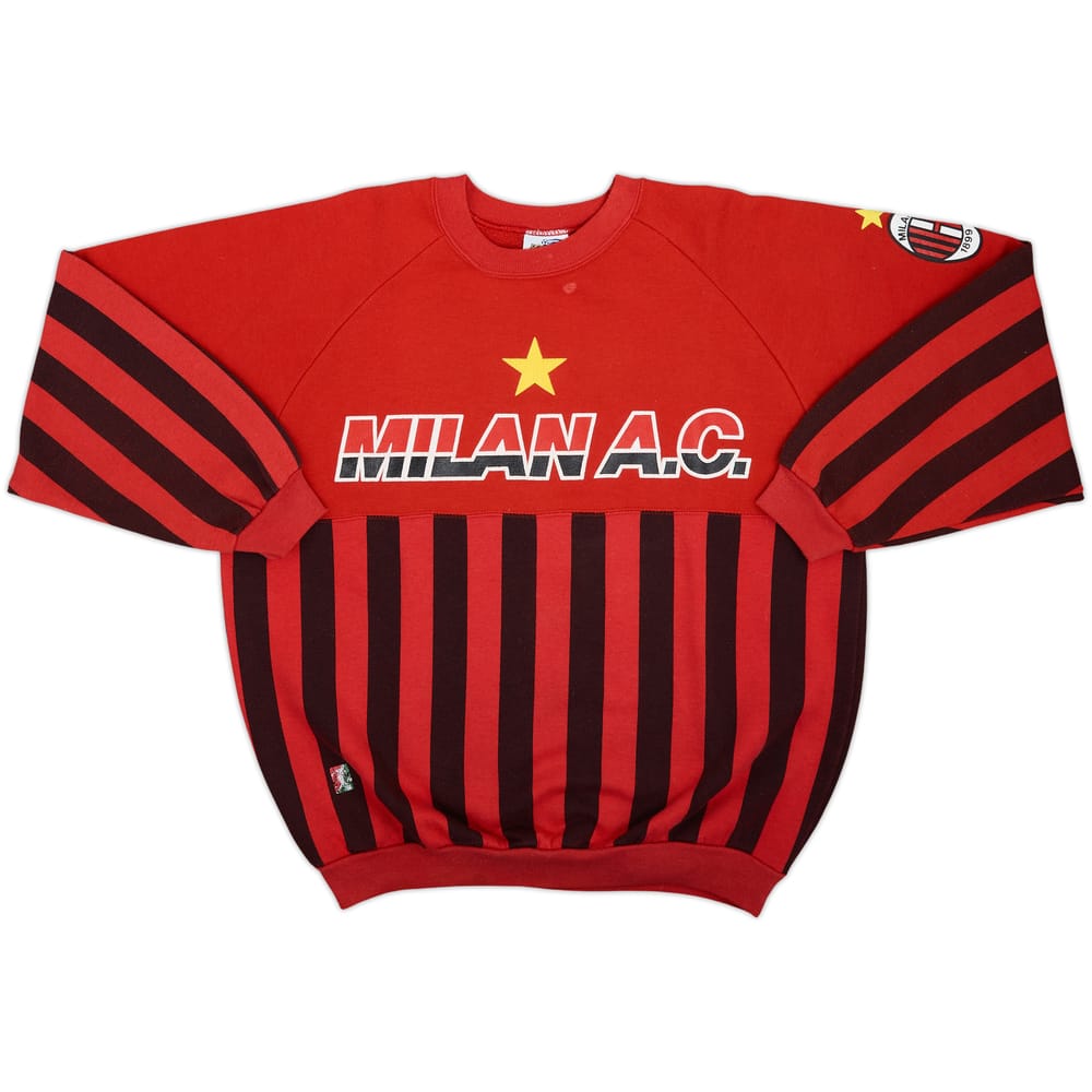 1990-91 AC Milan Le Felpe dei Grandi Club Sweat Top - 7/10 - (L)