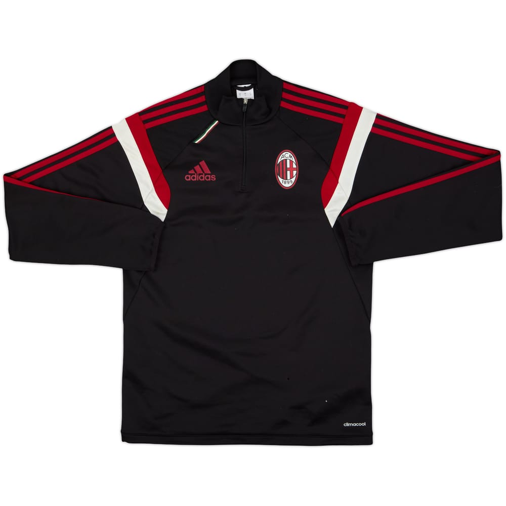 2014-15 AC Milan adidas 1/4 Zip Training Top - 5/10 - (S)