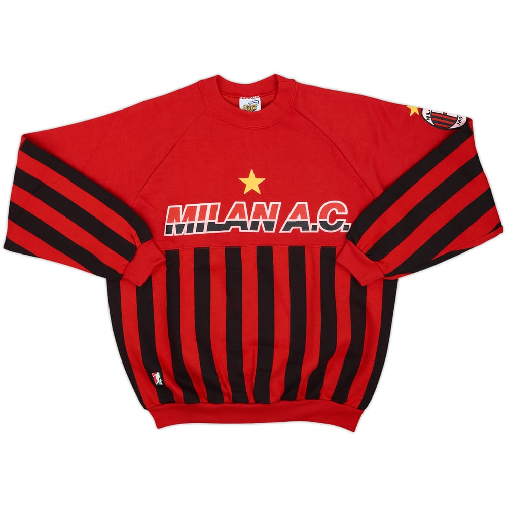 1990-91 AC Milan Le Felpe dei Grandi Club Sweat Top - 10/10 - (M)