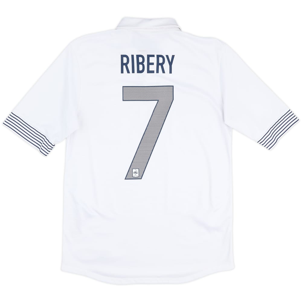 2012-13 France Authentic Away Shirt Ribery #7 - 8/10 - (M)