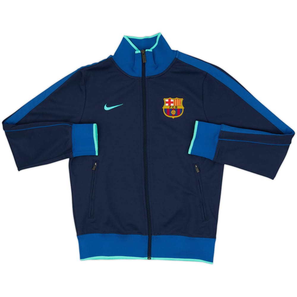 2010-11 Barcelona Nike N98 Track Jacket - 9/10 - (S)