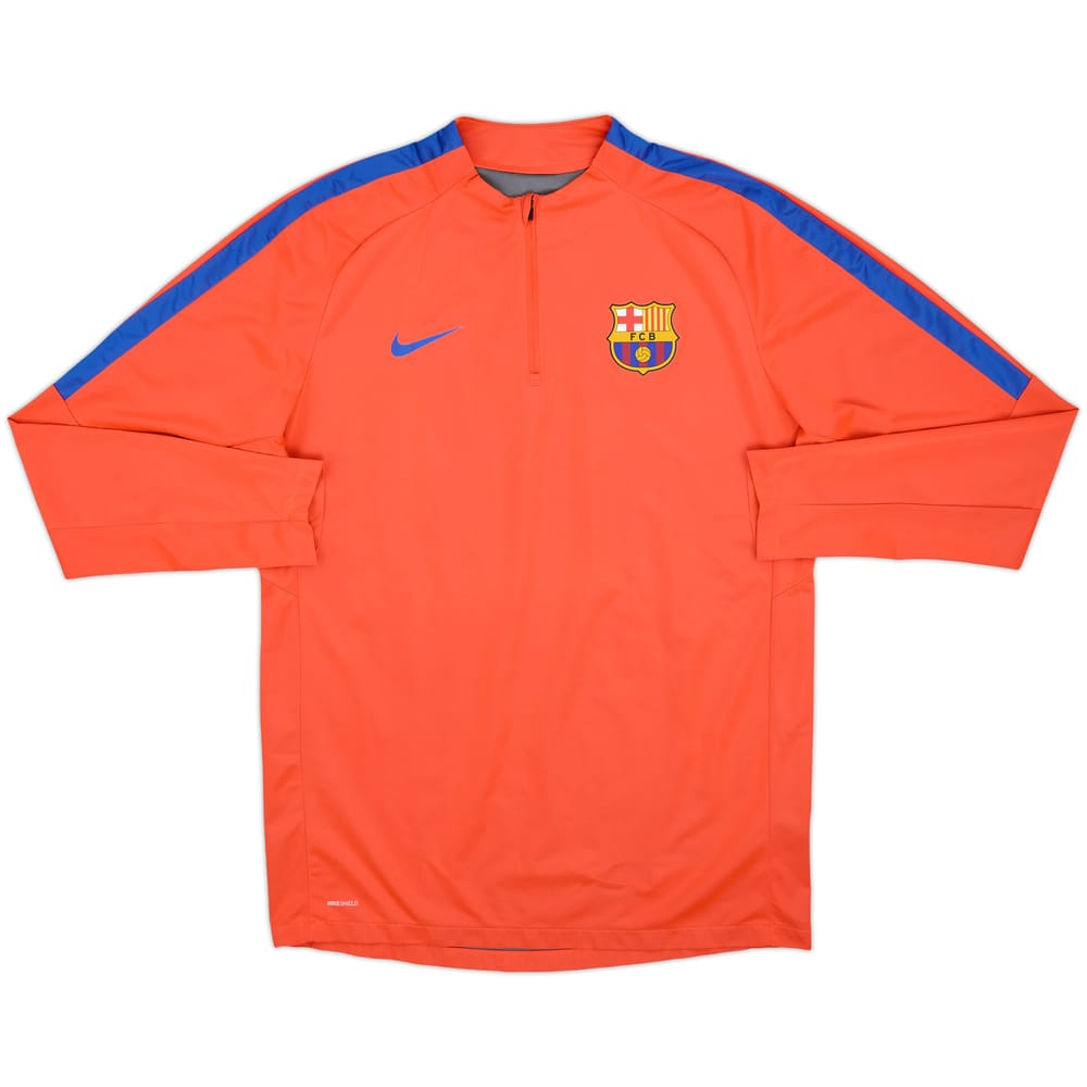 2016-17 Barcelona Nike 1/4 Zip Drill Top - 8/10 - (L)