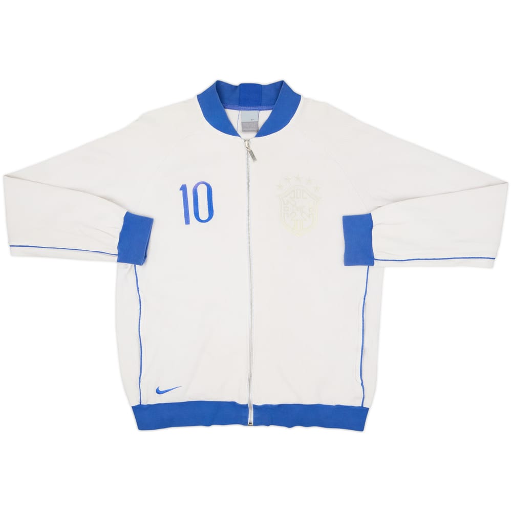2006-07 Brazil Nike Track Jacket #10 - 6/10 - (M)
