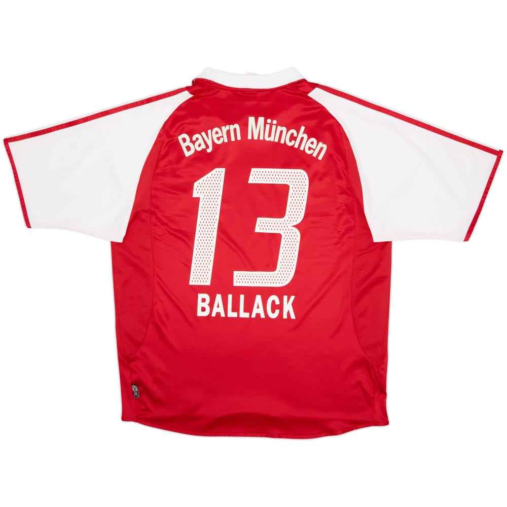 2003-04 Bayern Munich Home Shirt Ballack #13 - 6/10 - (L)