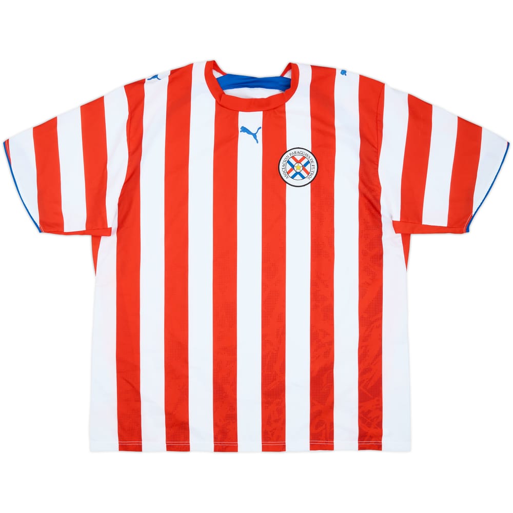 2006-07 Paraguay Home Shirt - 10/10 - (XXL)