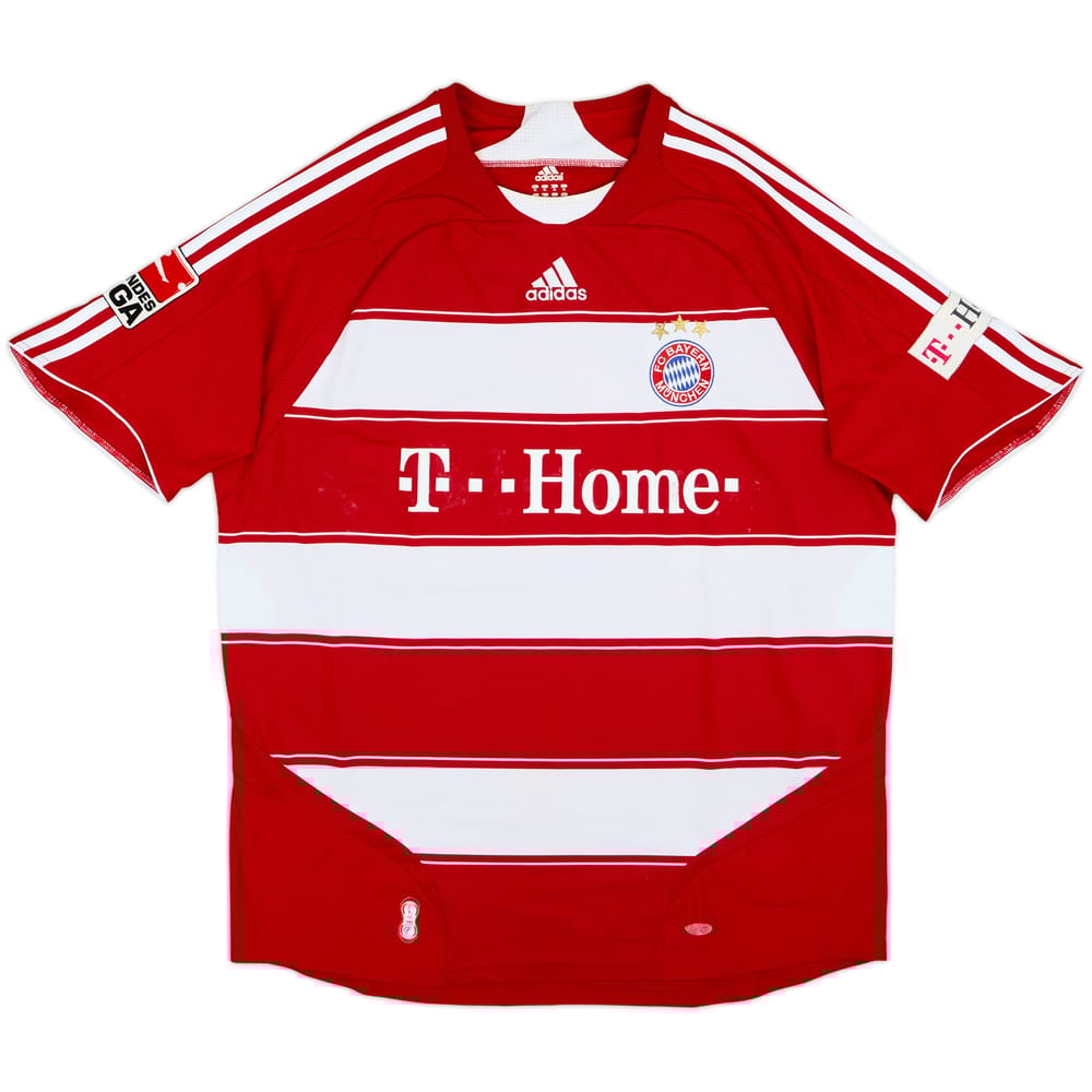 2007-08 Bayern Munich Home Shirt Toni #9 - 4/10 - (XL)
