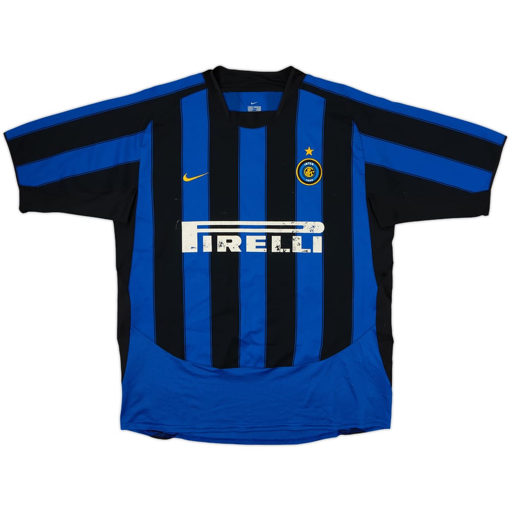 2003-04 Inter Milan Home Shirt - 5/10 - (XL)