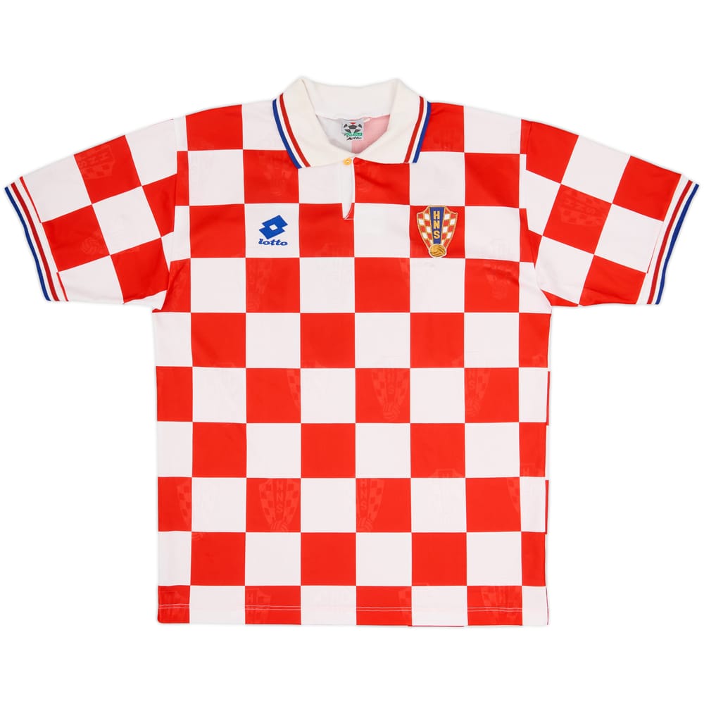 1996-98 Croatia Home Shirt Beccia #8 - 5/10 - (L)