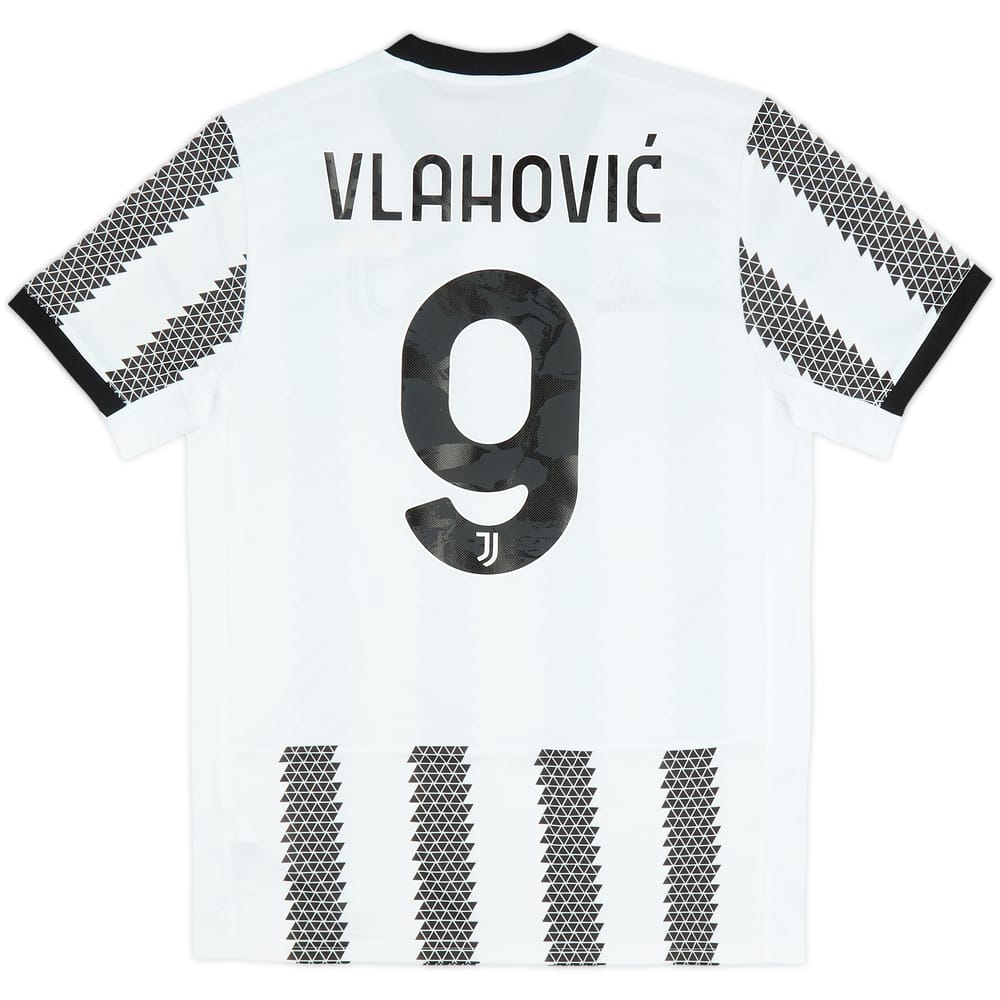 2022-23 Juventus Home Shirt Vlahovic #9 - 10/10 - (M)