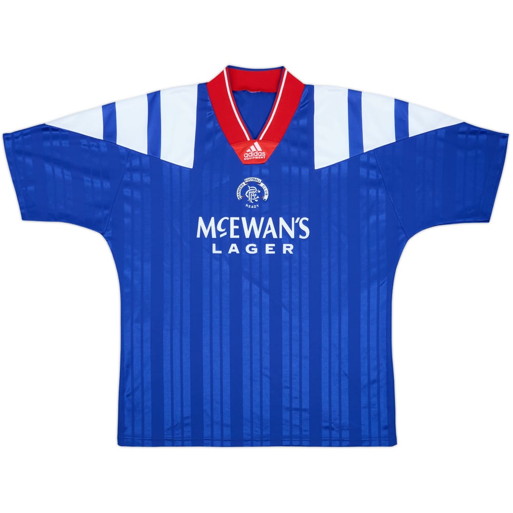 1992-94 Rangers Home Shirt - 8/10 - (XXL)
