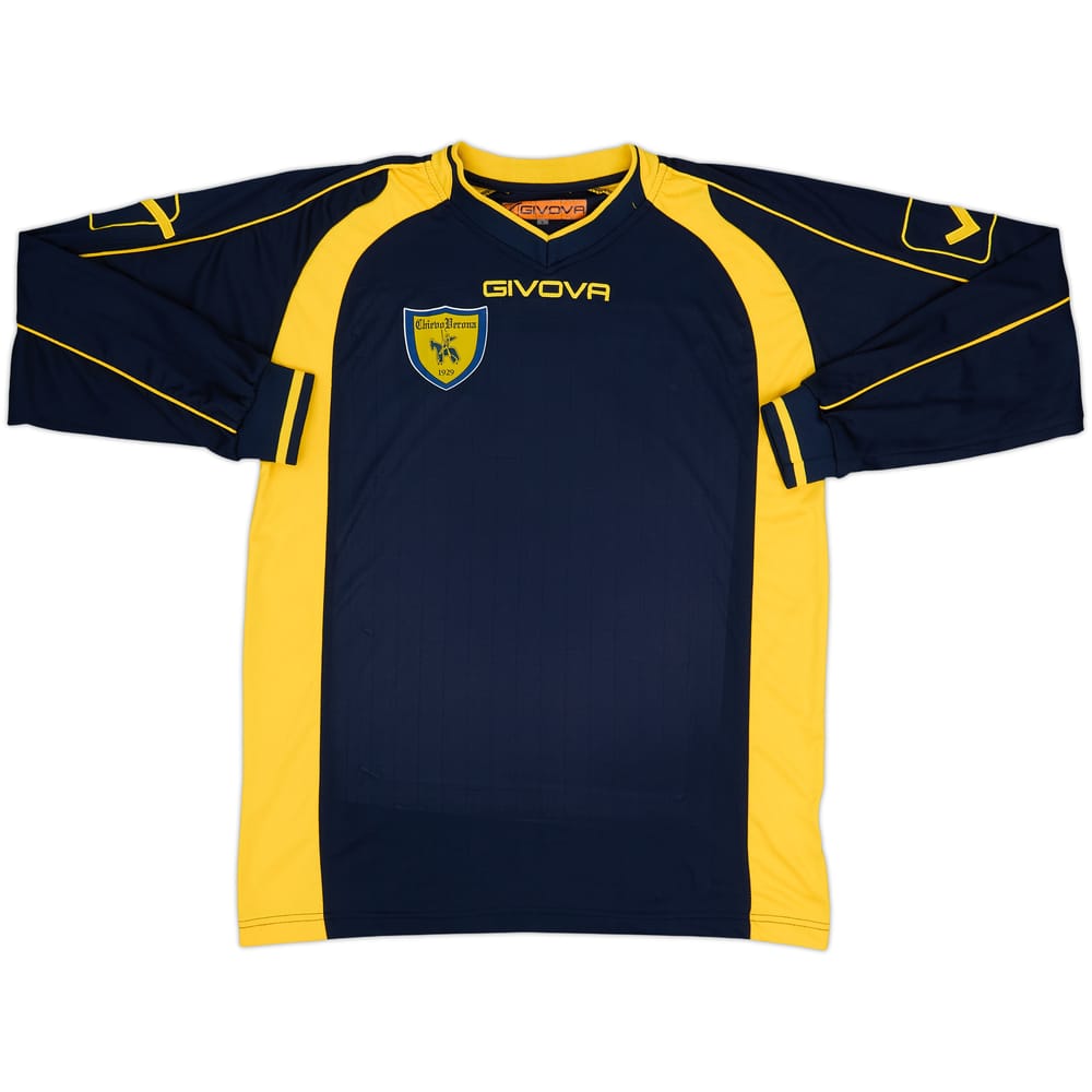 2010-12 Chievo Givova Training L/S Shirt - 9/10 - (L)
