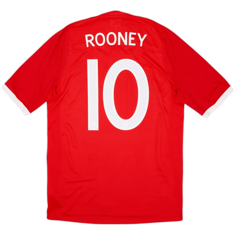 2010-11 England Away Shirt Rooney #10 - 6/10 - (M)