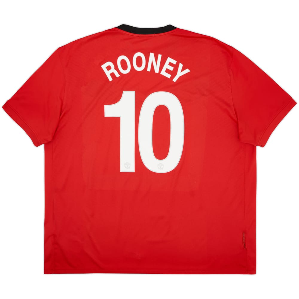 2009-10 Manchester United Home Shirt Rooney #10 - 6/10 - (3XL)