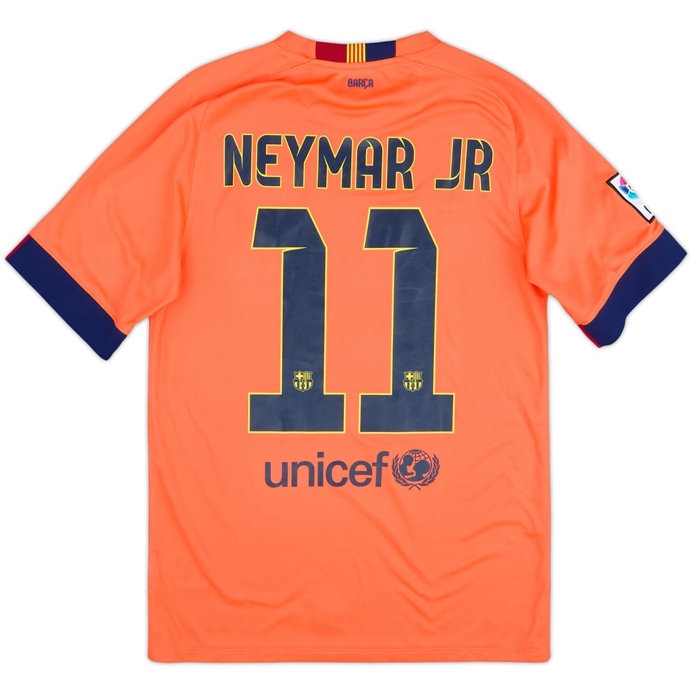 2014-15 Barcelona Away Shirt Neymar Jr #11 - 7/10 - (S)