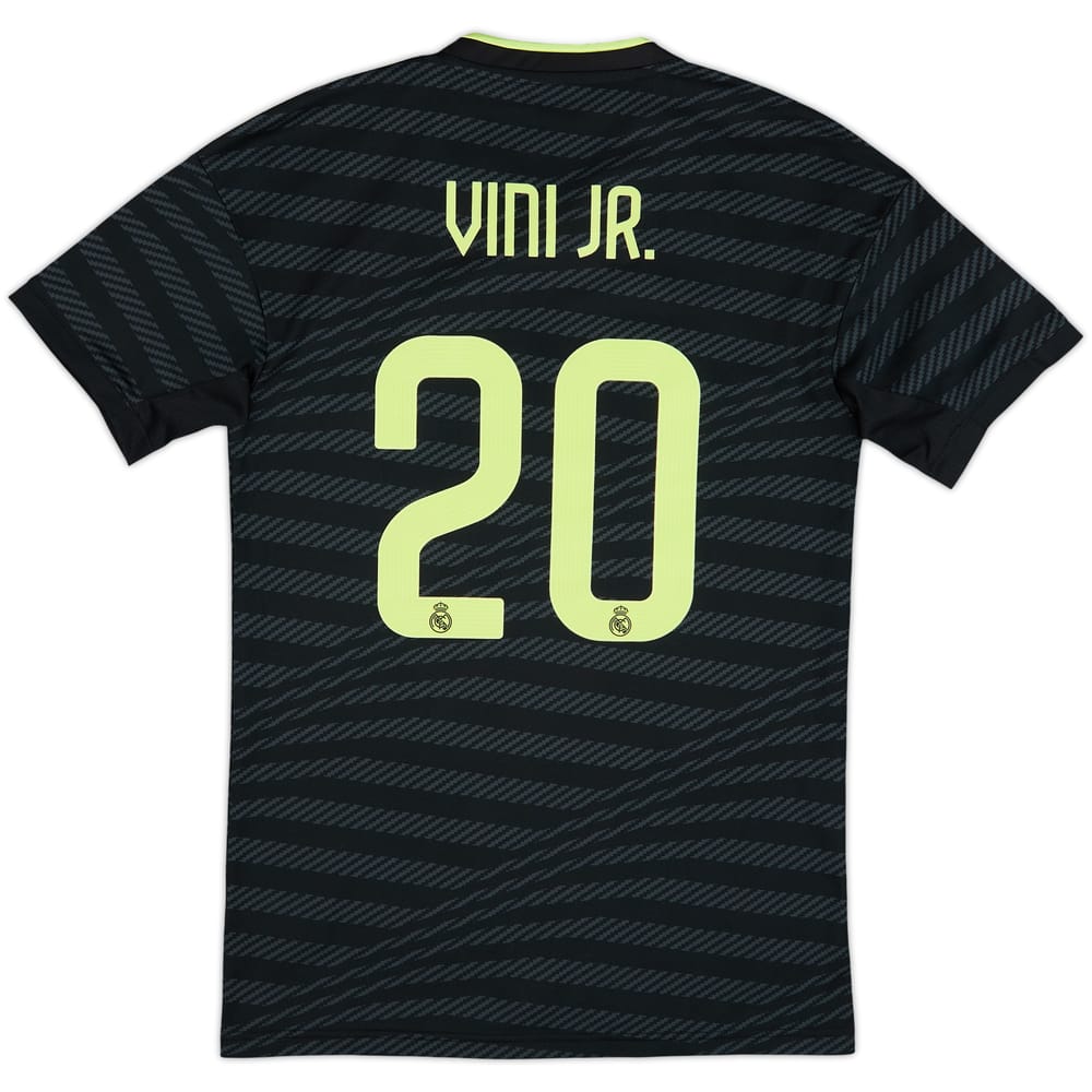 2022-23 Real Madrid Third Shirt Vini Jr #20 - 8/10 - (XS)