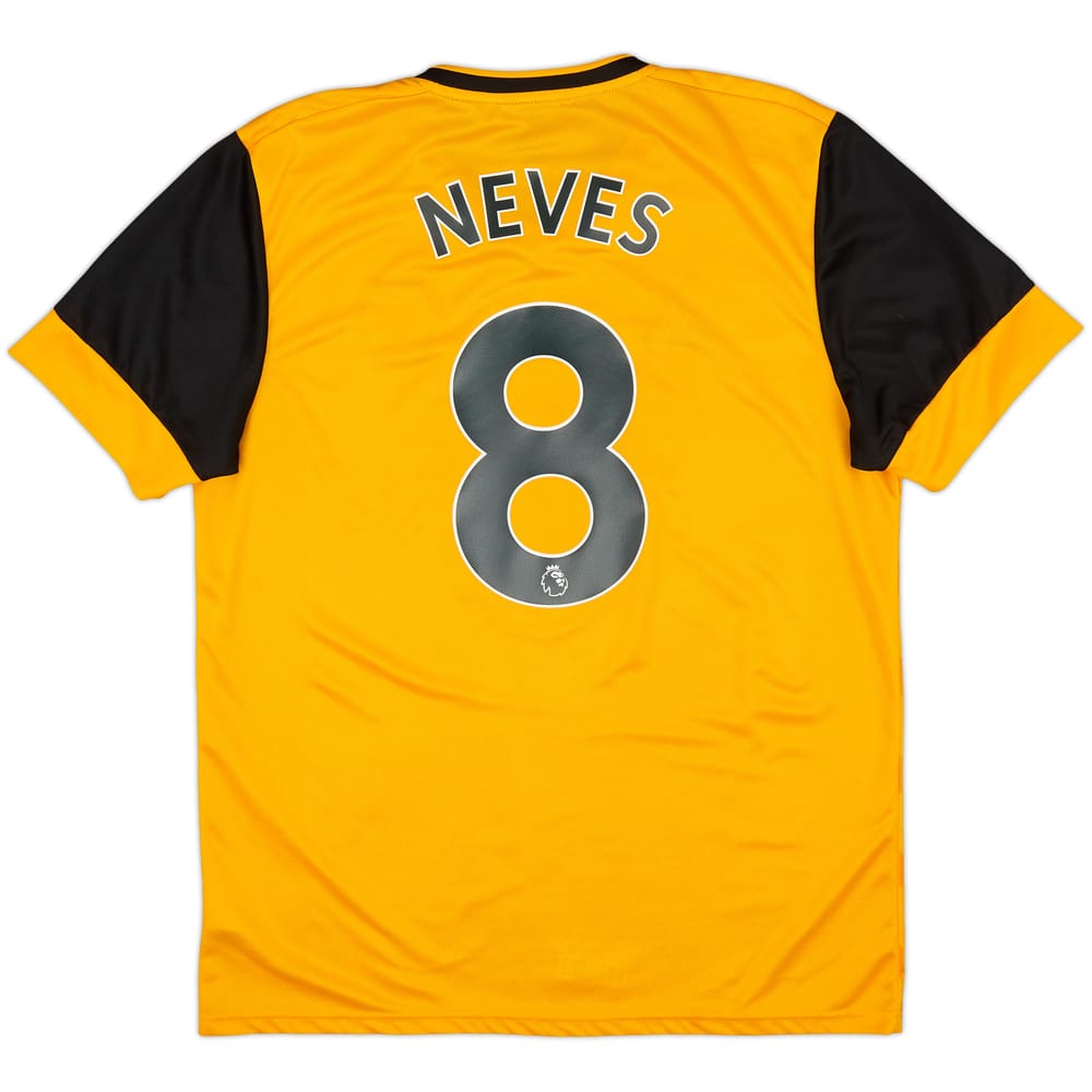 2020-21 Wolves Home Shirt Neves #8 - 9/10 - (L)