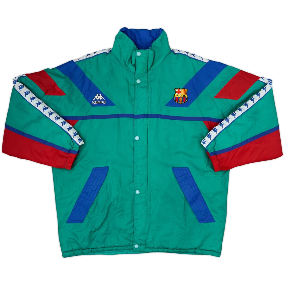 1995-97 Barcelona Kappa Padded Bench Coat - 5/10 - (XL)