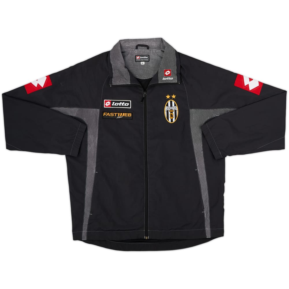 2002-03 Juventus Lotto Track Jacket - 8/10 - (M)
