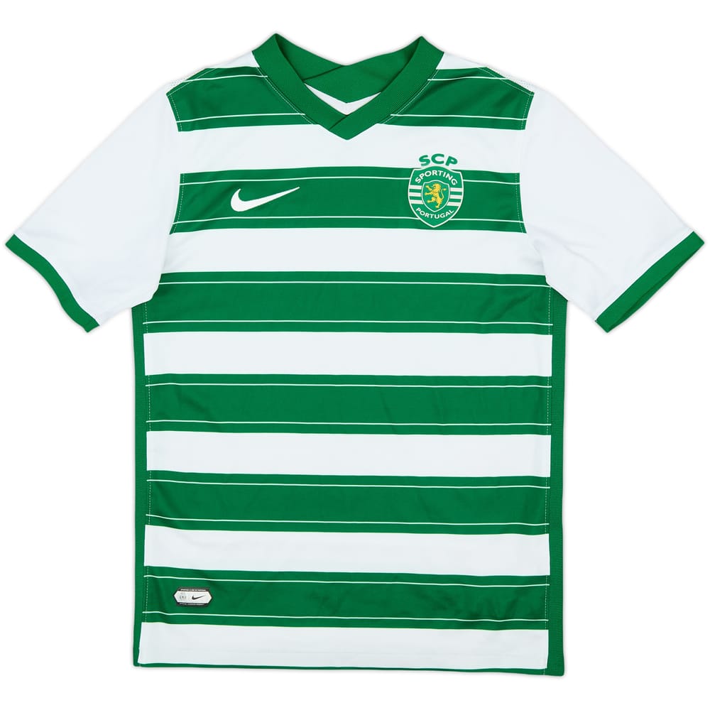 2021-22 Sporting CP Home Shirt - 9/10 - (L.Boys)