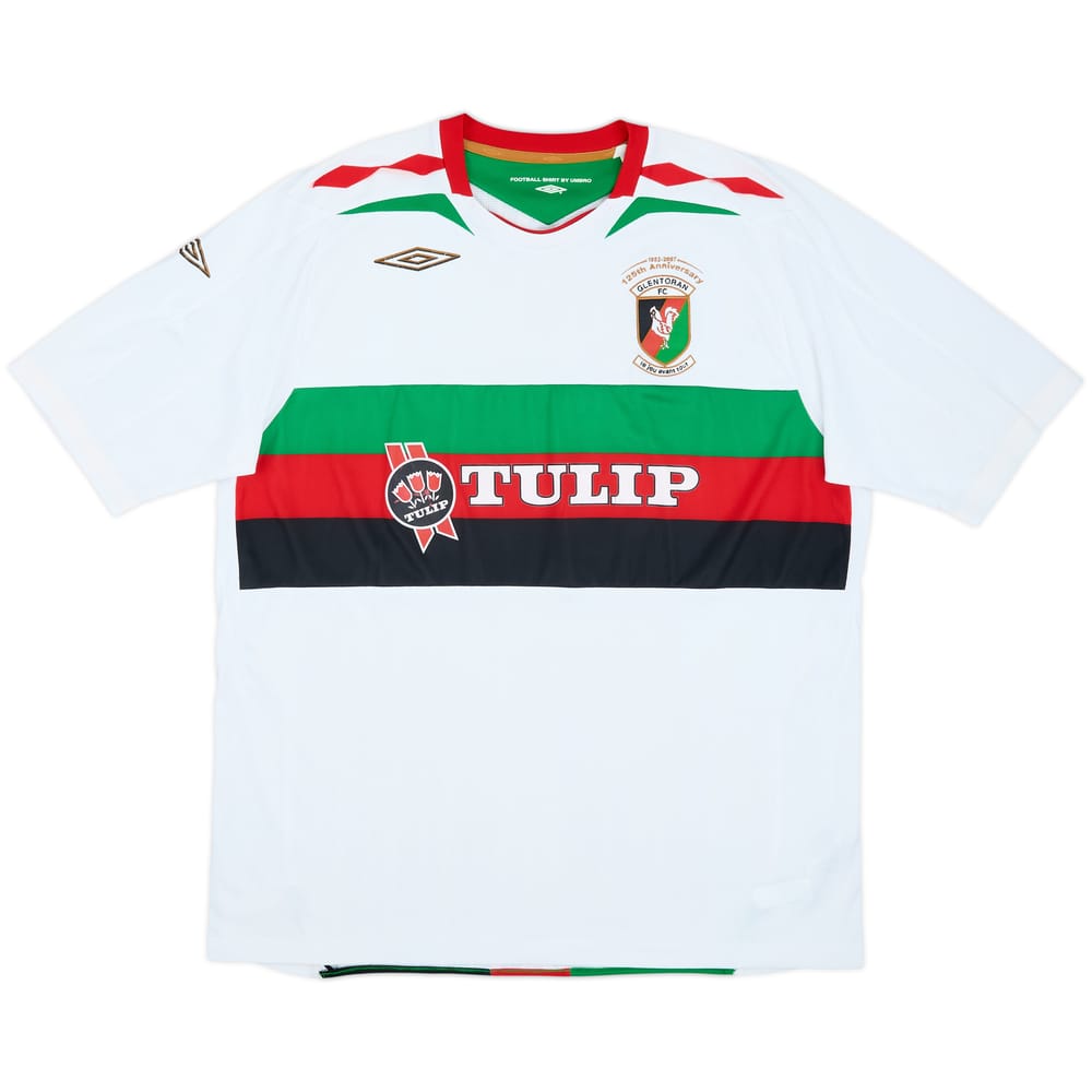 2007-08 Glentoran '125th Anniversary' Home Shirt - 6/10 - (XL)