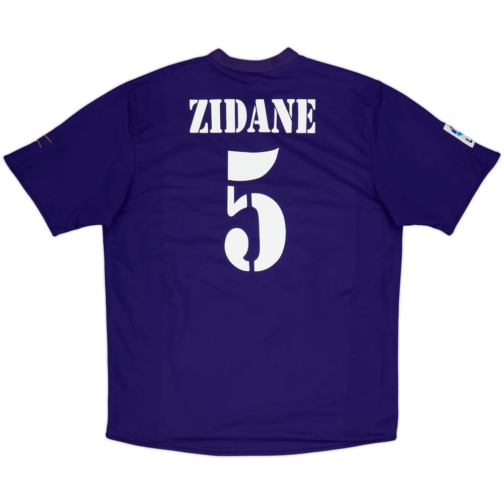 2001 Real Madrid Third Shirt Zidane #5 - 7/10 - (XL)