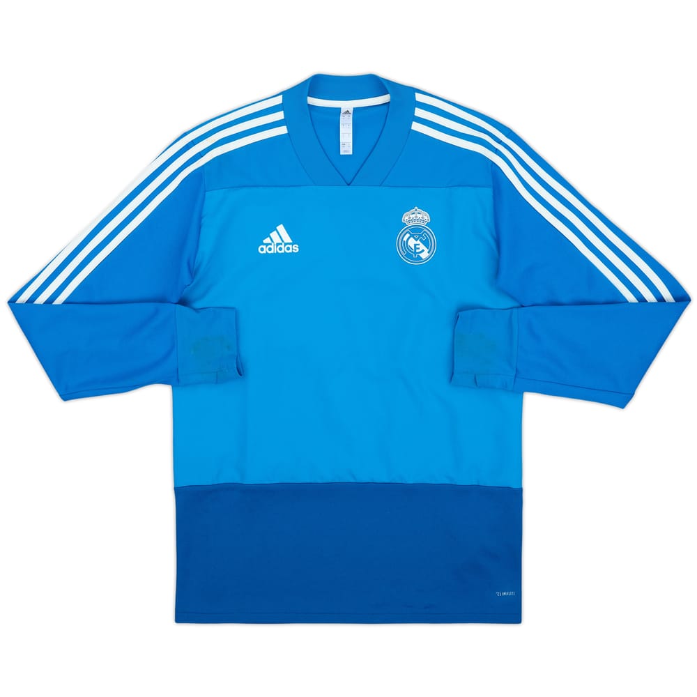 2018-19 Real Madrid adidas Sweat Top - 5/10 - (S)