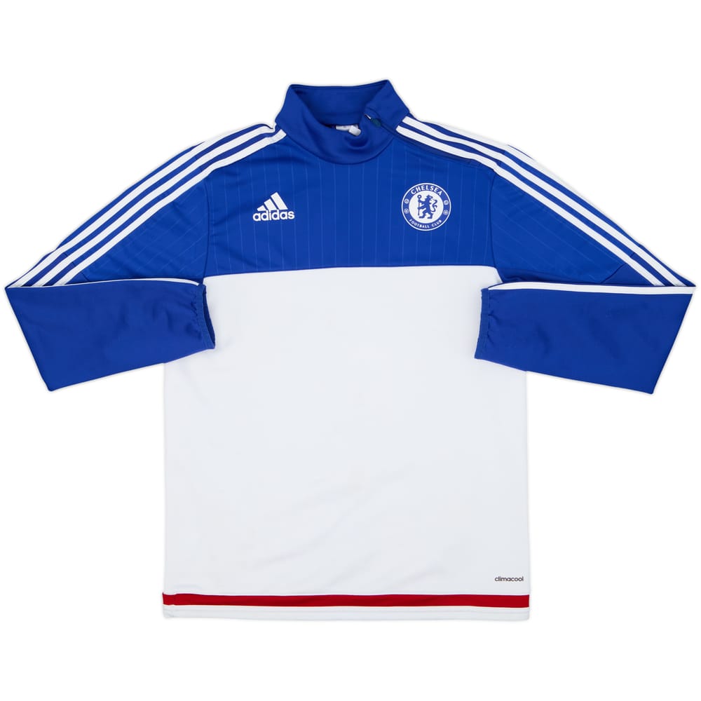 2015-16 Chelsea adidas 1/4 Zip Training Top - 5/10 - (M)