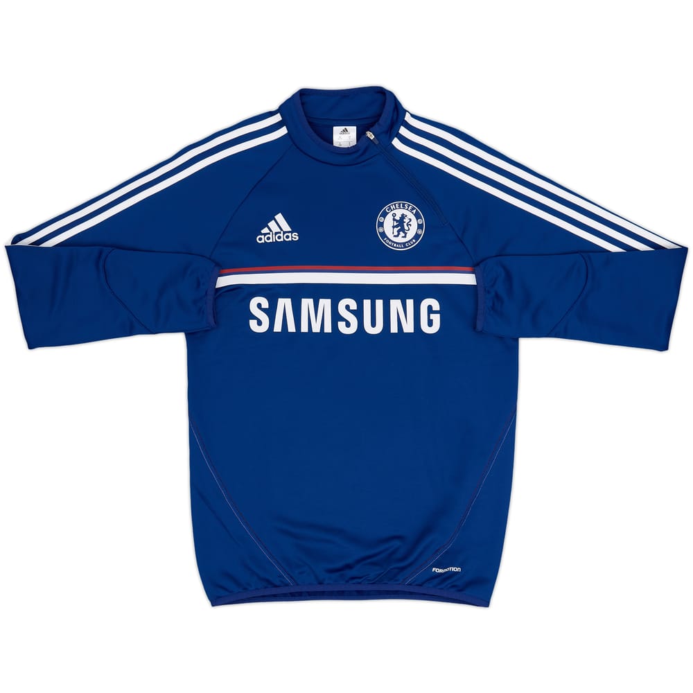 2013-14 Chelsea adidas 1/4 Zip Training Top - 9/10 - (S)