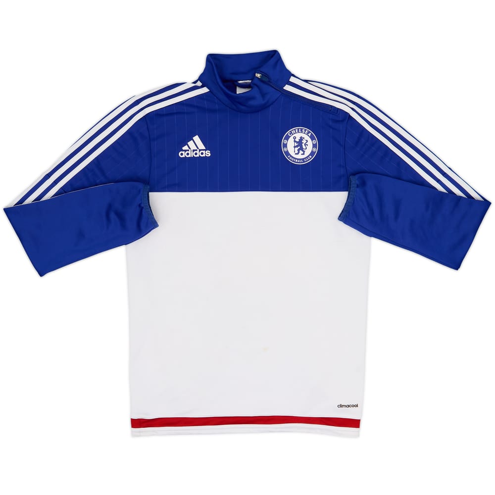 2015-16 Chelsea adidas 1/4 Zip Drill Top - 5/10 - (M)