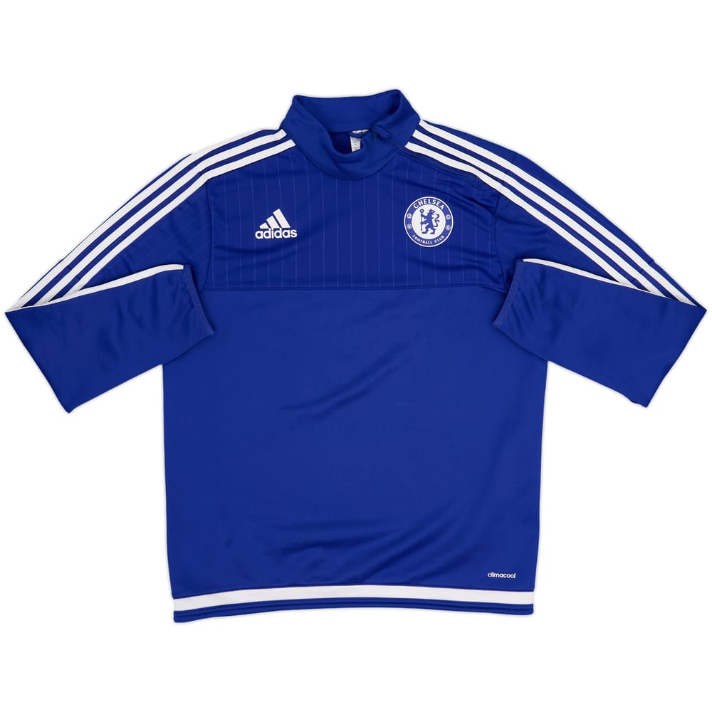 2015-16 Chelsea adidas 1/4 Zip Drill Top - 8/10 - (M)
