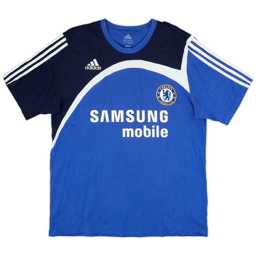 2007-08 Chelsea adidas Cotton Tee - 8/10 - (L/XL)