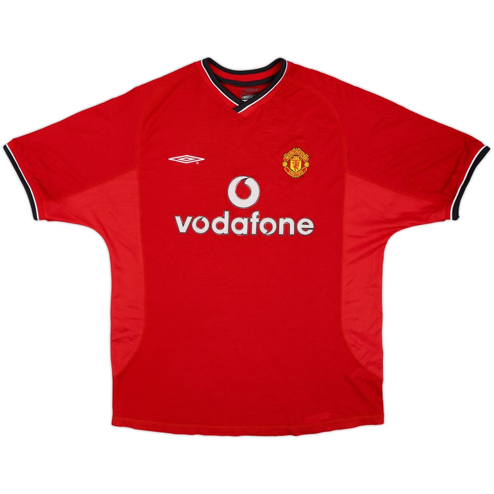 2000-02 Manchester United Camiseta de local - 5/10 - (L)