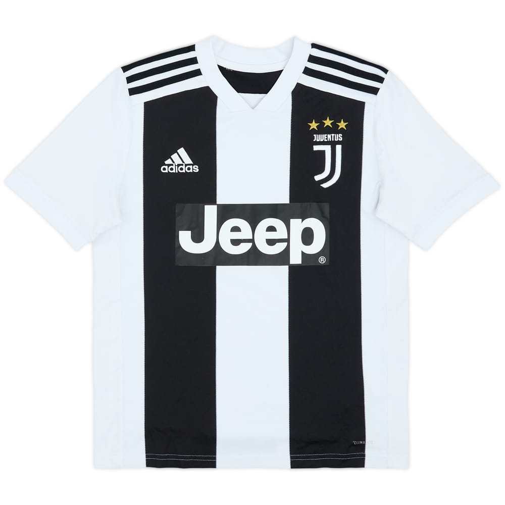 2018-19 Juventus Home Shirt - 6/10 - (L.Boys)