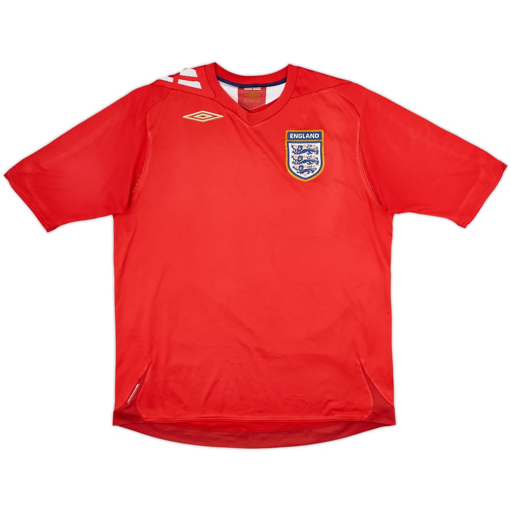 2006-08 England Away Shirt - 4/10 - (L)