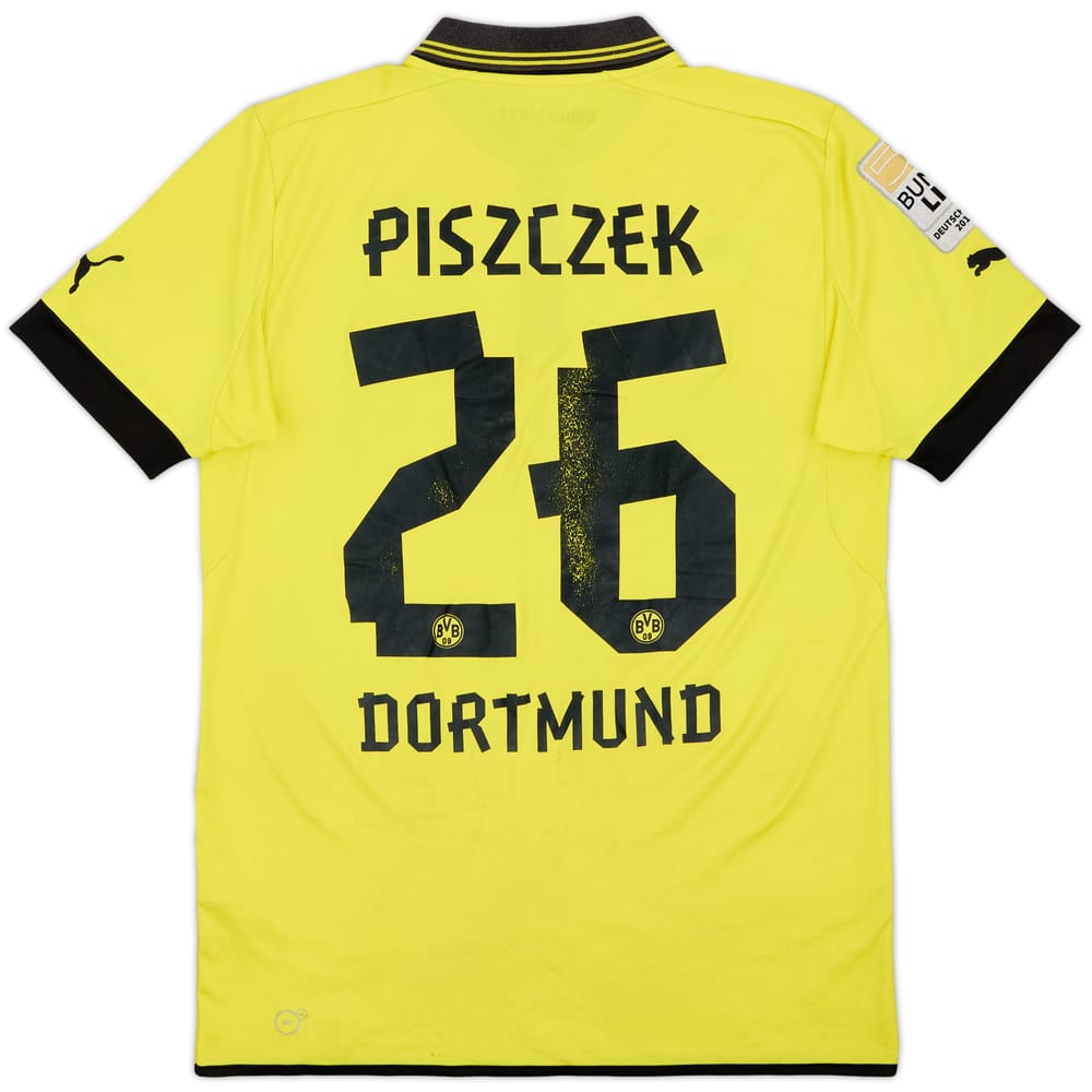 2012-13 Borussia Dortmund Home Shirt Piszczek #26 - 6/10 - (M)