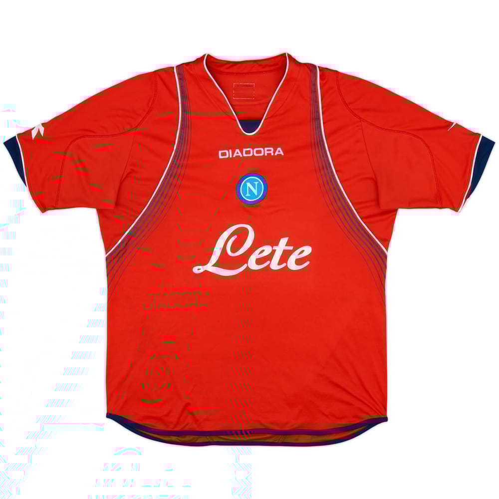 2007-08 Napoli Away Shirt - 6/10 - (L)