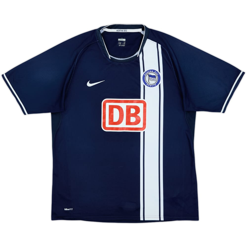 2007-08 Hertha Berlin Home Shirt - 6/10 - (M)
