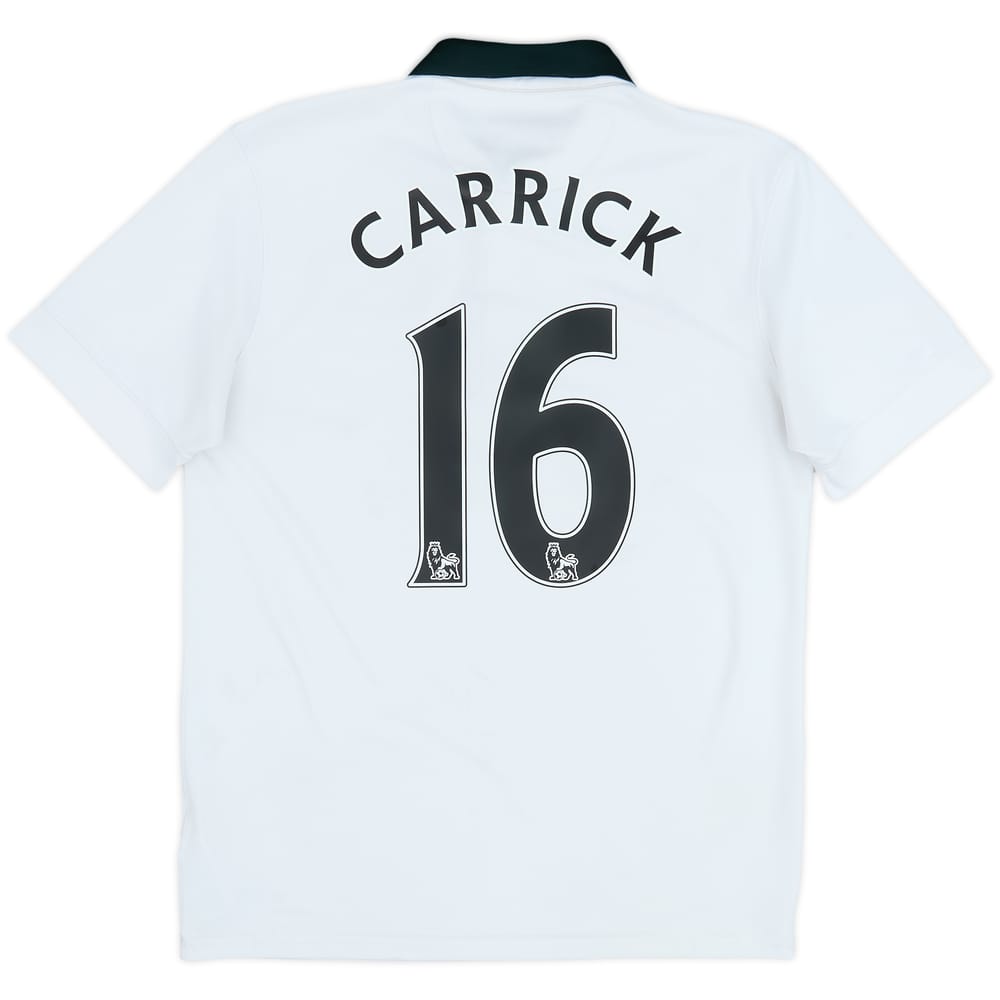 2014-15 Manchester United Away Shirt Carrick #16 - 5/10 - (M)