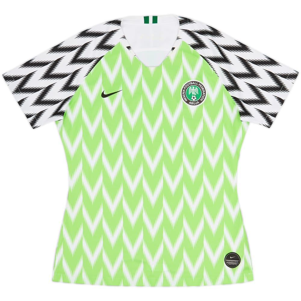 2018-19 Nigeria Home Shirt - 10/10 - (Women's M)