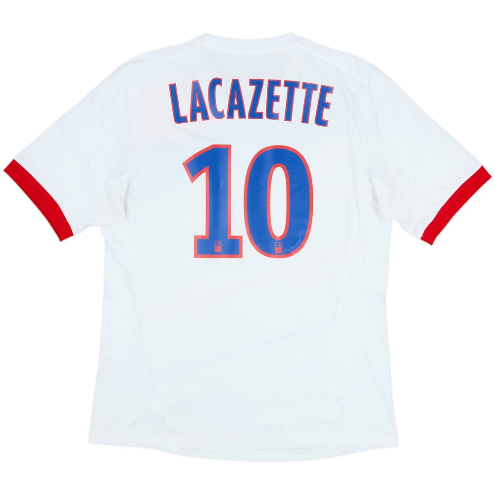 2012-13 Lyon Home Shirt Lacazette #10 - 6/10 - (L)