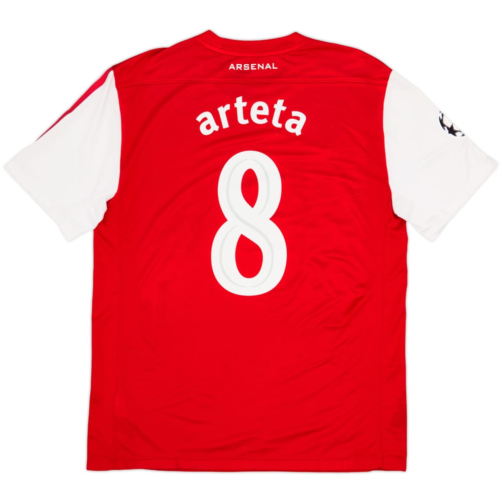 2011-12 Arsenal Home Shirt Arteta #8 - 5/10 - (L)