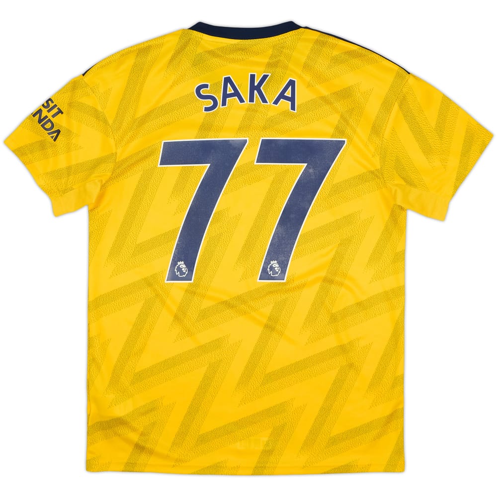 2019-20 Arsenal Away Shirt Saka #77 - 8/10 - (M)