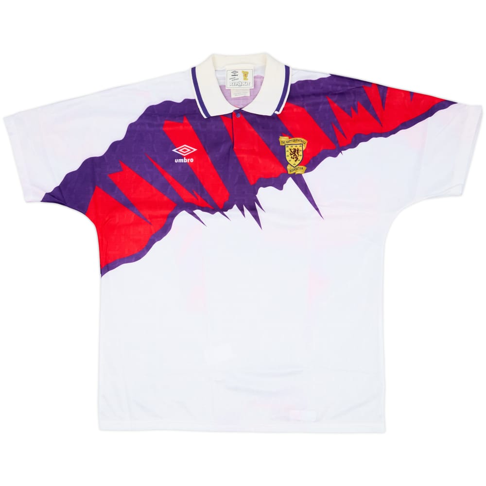 1991-93 Scotland Away Shirt - 5/10 - (L)
