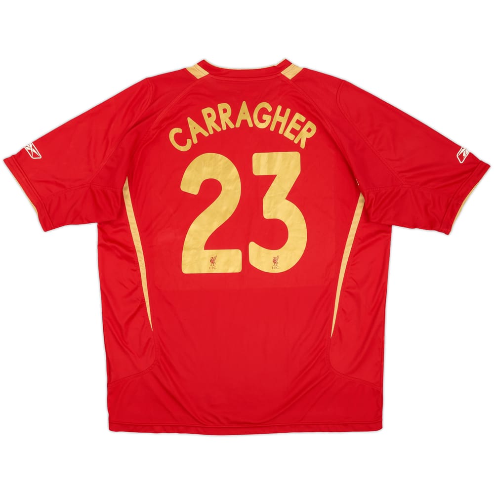 2005-06 Liverpool CL Home Shirt Carragher #23 - 6/10 - (XL)