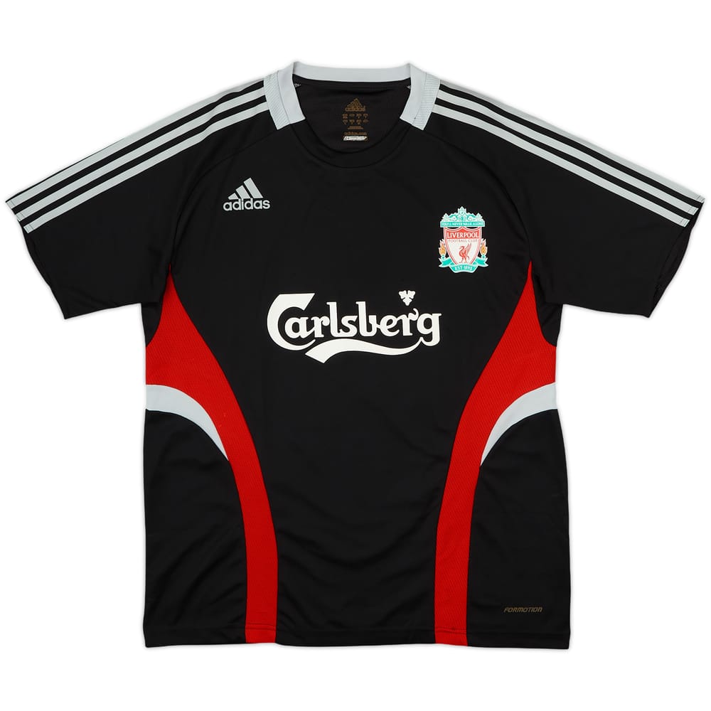 2008-09 Liverpool adidas Formotion Training Shirt - 8/10 - (L)