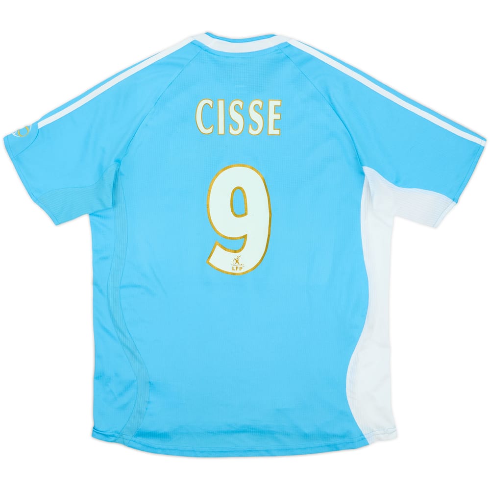 2006-07 Olympique Marseille Away Shirt Cisse #9 - 6/10 - (L)