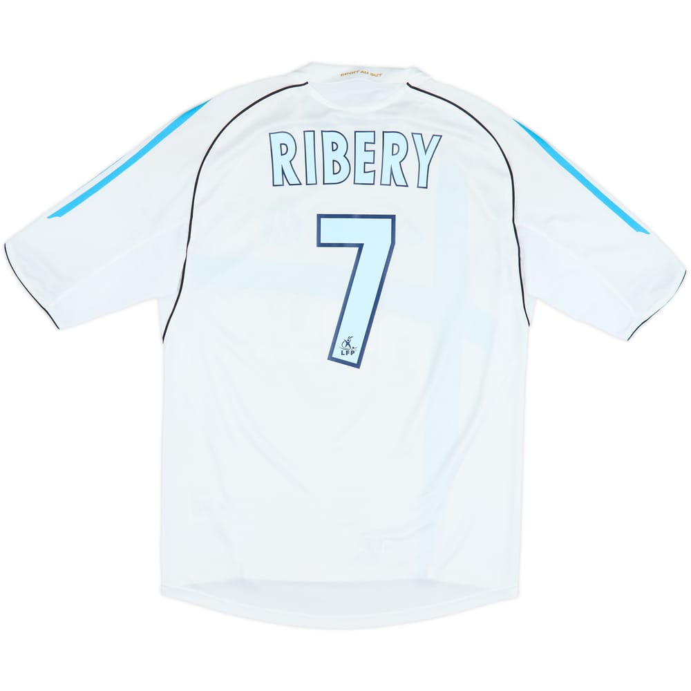 2005-06 Olympique Marseille Home Shirt Ribery #7 - 6/10 - (M)