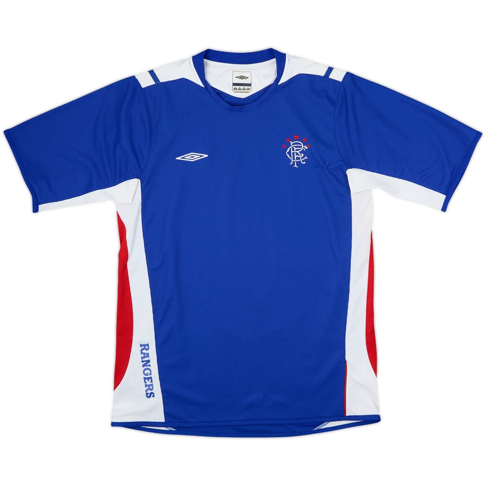 2007-08 Rangers Umbro Training Shirt - 9/10 - (M)