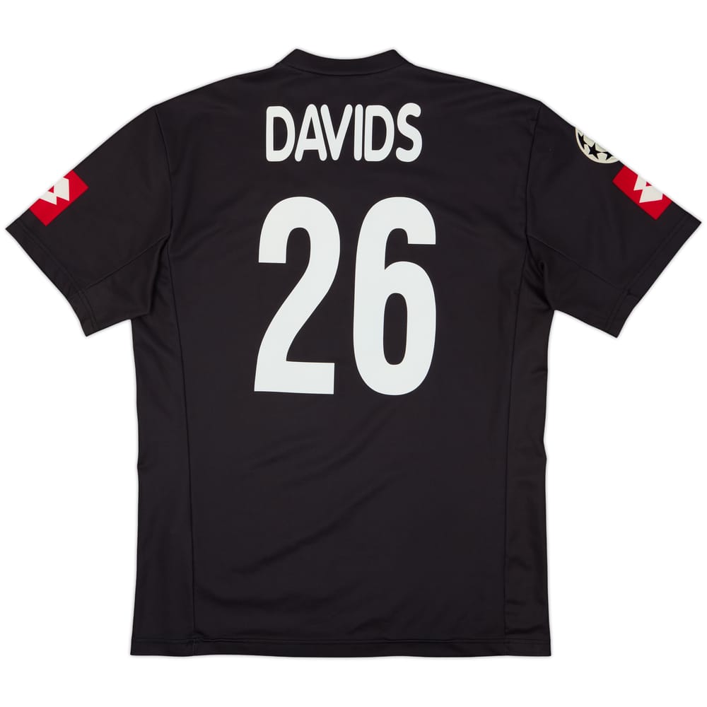 2001-02 Juventus CL Away Shirt Davids #26 - 7/10 - (L)
